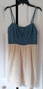 Spaghetti strap mini dress. NWOT. Size XL